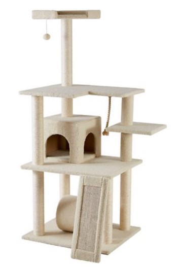 cat tree with scratching post